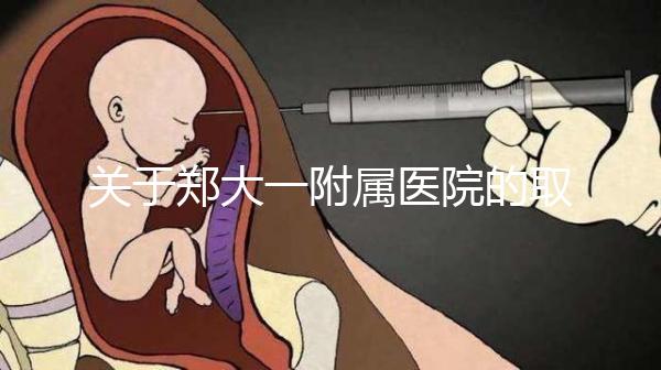 關(guān)于鄭大一附屬醫(yī)院的取卵流程和住院情況，試管媽媽請收好