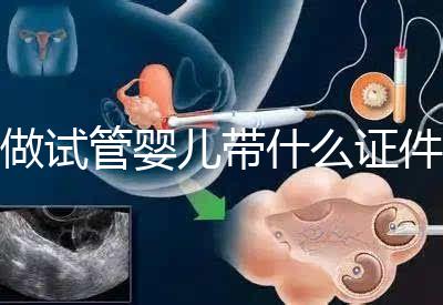 做試管嬰兒帶什么證件