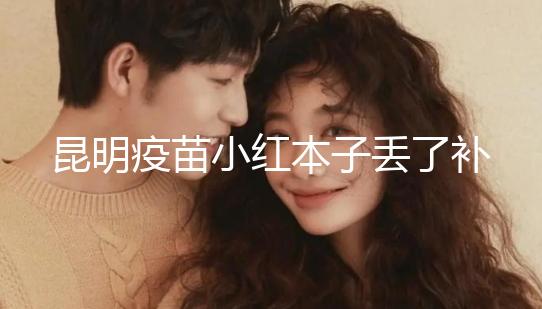 昆明疫苗小紅本子丟了補辦流程、資料來了，五華區人別錯過