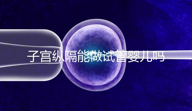 子宮縱隔能做試管嬰兒嗎？妊娠成功率給你最終答案