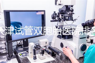 天津試管雙胞胎醫院排名一覽，附南開前三機構詳細介紹