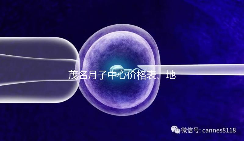 茂名月子中心價格表、地址匯總，2024想去的快收藏