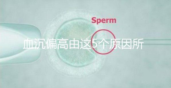 血沉偏高由這5個(gè)原因所致,其危害不可忽視