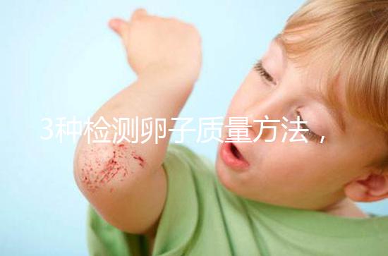 3種檢測卵子質量方法，怎么做才能促進卵泡發育