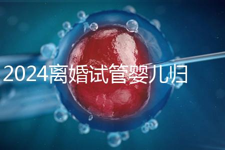 2024離婚試管嬰兒歸男方還是女方揭秘，法官竟判給…